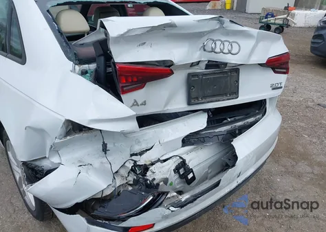 2017 Audi A4 2.0T Premium from USA, damaged, VIN WAUANAF40HN035154